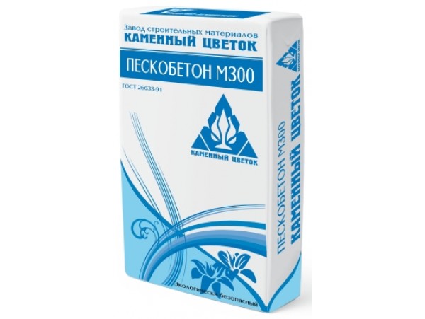 Пескобетон "Каменный цветок" М-300+ ТМ  "ТИТАН" 40 кг в Подольске по низкой цене