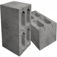 блок пескоцементный  стеновой рядовой (четырехпустотный) скц-4л-1200 390х190х188 кср-пр-пс-390-125-f50-1200 rrdblok Подольск купить