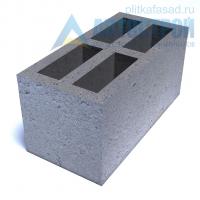 блок бетонный стеновой 190×190(188)x390 мм четырехщелевой а-строй Подольск купить