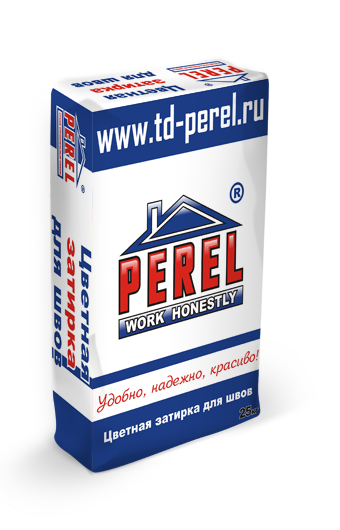 RL 0410 Цветная затирка PEREL, серая , 25 кг в Подольске по низкой цене