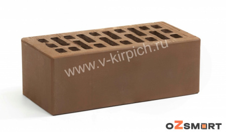 Кирпич лицевой керамический утолщенный коричневый М150 Воротынский в Подольске по низкой цене