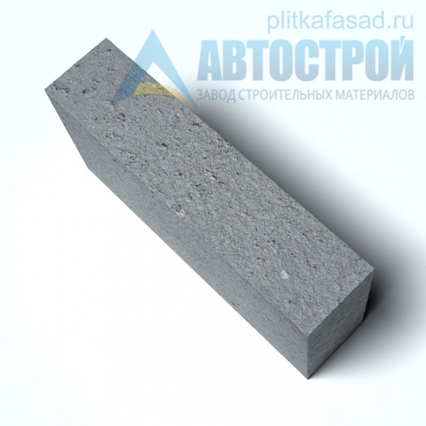 Блок бетонный для перегородок 80x188x390 мм полнотелый А-Строй в Подольске по низкой цене