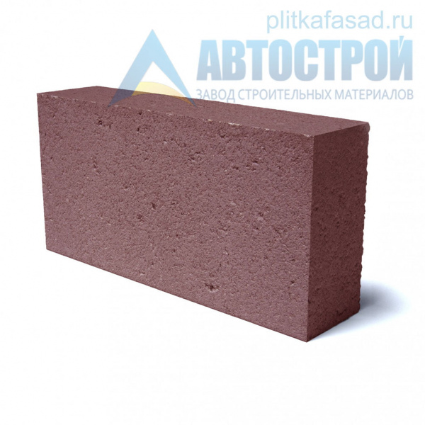 Блок облицовочный фасадный угловой полнотелый 90х188х390 мм красный А-Строй в Подольске по низкой цене